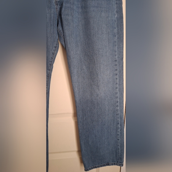 Levi stratus & co. 501 Mens jeans w38 L30 medium wash casual work office - Picture 9 of 13